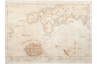 Extremely Rare Spanish Armada Maps to be put on display for the